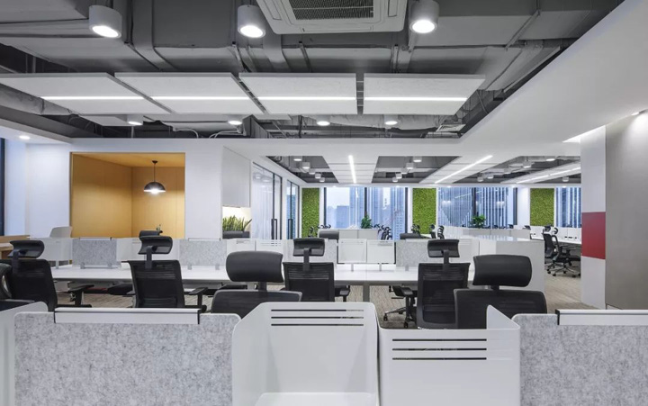 移動智能辦公設(shè)計理念 龍湖集團(tuán)總部辦公室裝修設(shè)計方案
